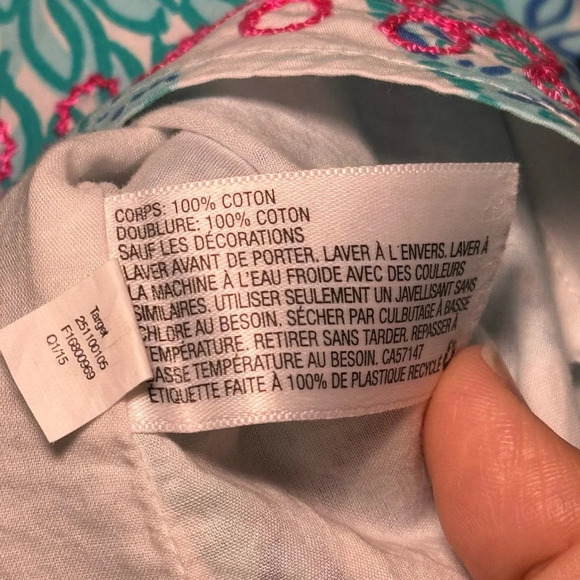 Lilly Pulitzer for Target 'Sea Urchin For You' Shift Dress Girls sz XL (14-16) - Picture 6 of 7